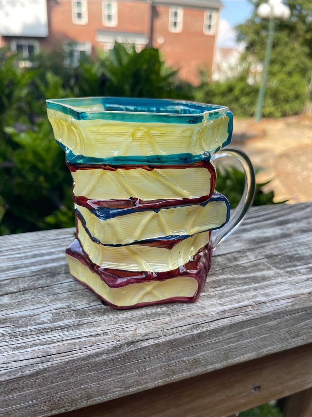 Chapter Book Stack Coffee Mug - Picture 2 of 8